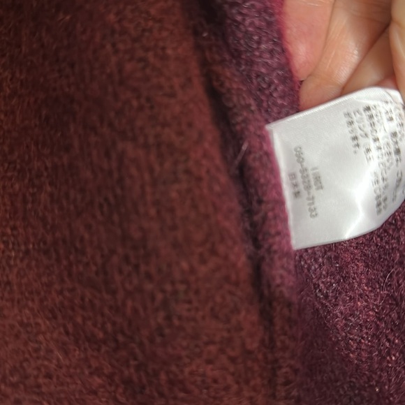 IIROT Japanese Style Sweater Tunic Vest Maroon Size Free OSFA - Picture 4 of 11